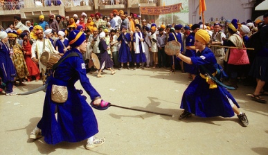 Gatka fighters