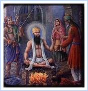 Martyrdom of Guru Arjan by artist G.S.Sohan Singh